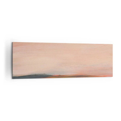 Obraz na plátně - V růžových tónech - 160x50 cm