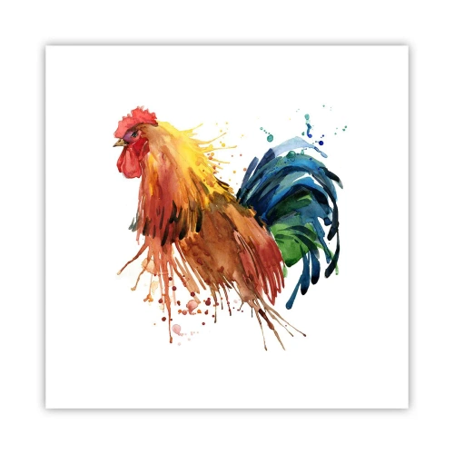 Plakát - Královský šat, královská pýcha - 40x40 cm