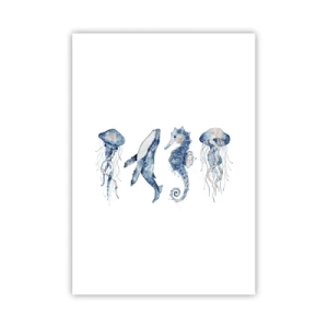 Plakát - Mořská divočina - 70x100 cm