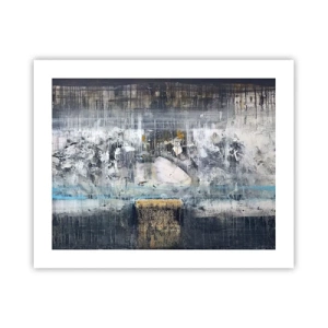 Plakát - Jako na ledě, tak i na hroudě - 50x40 cm