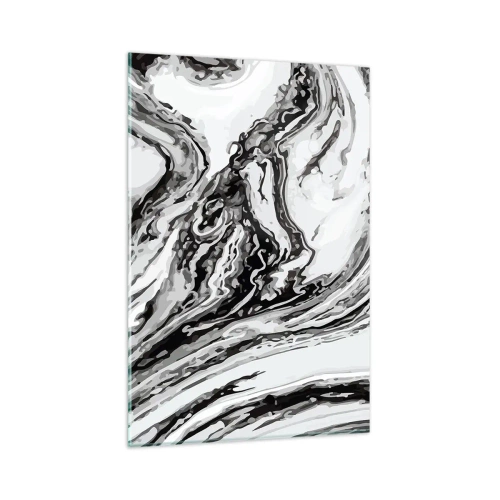 Obraz na skle - Na začátku byl chaos - 80x120 cm
