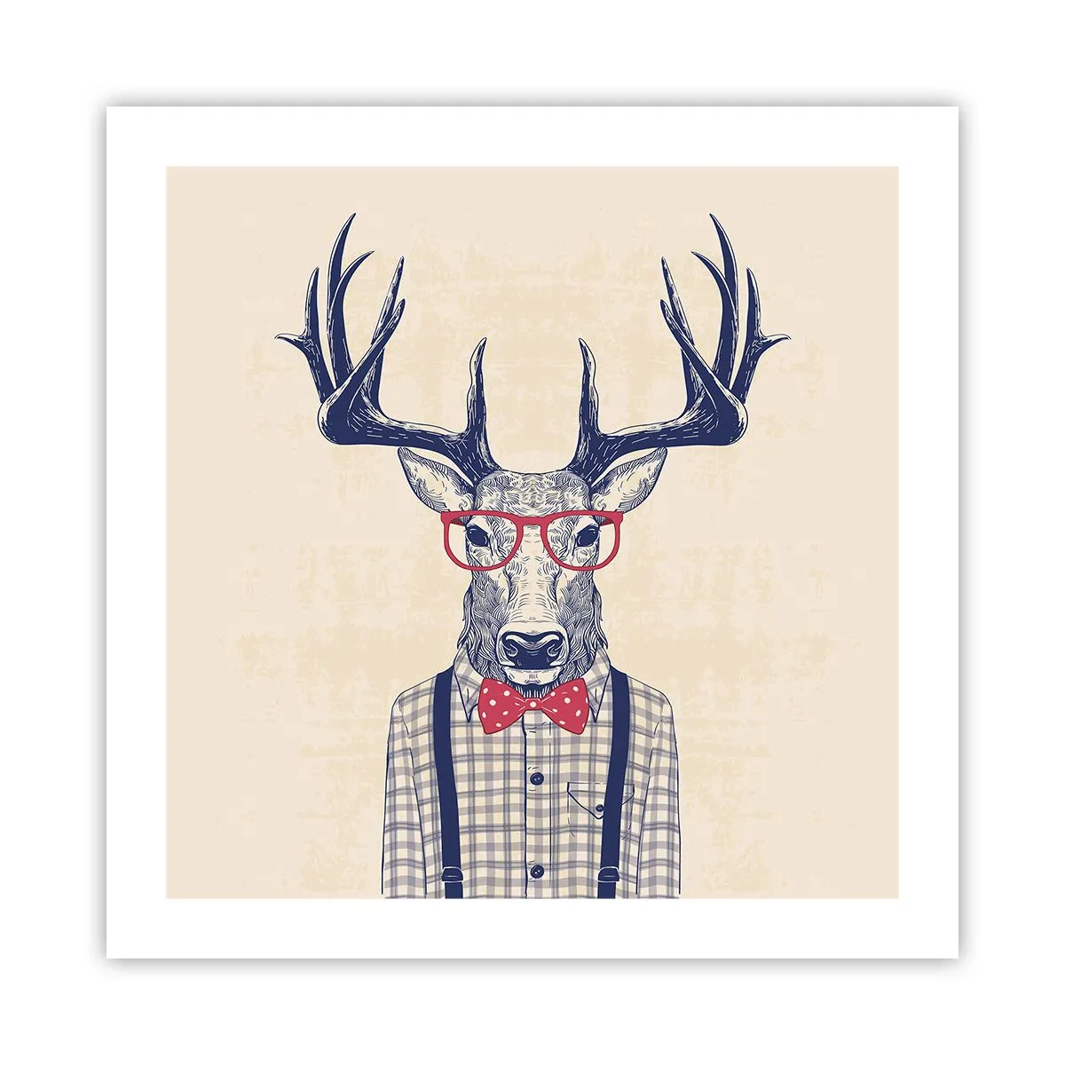 Plakát - Zábavná extravagance - 50x50 cm