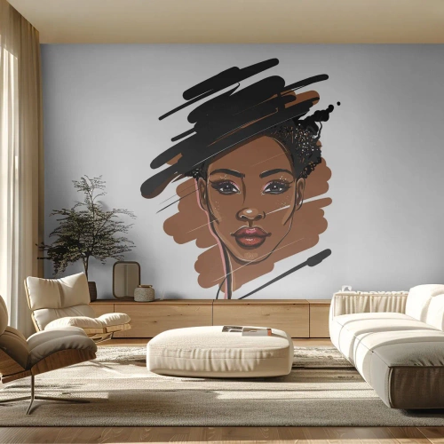 Fototapeta na míru Premium Canvas - Sladká jako čokoláda - Žena, Móda, Portrét ženy