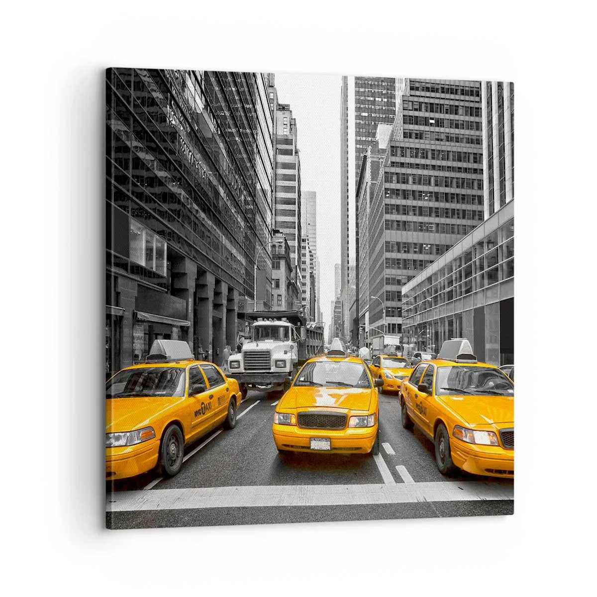 Obraz na plátně - To my barvíme město - 60x60 cm