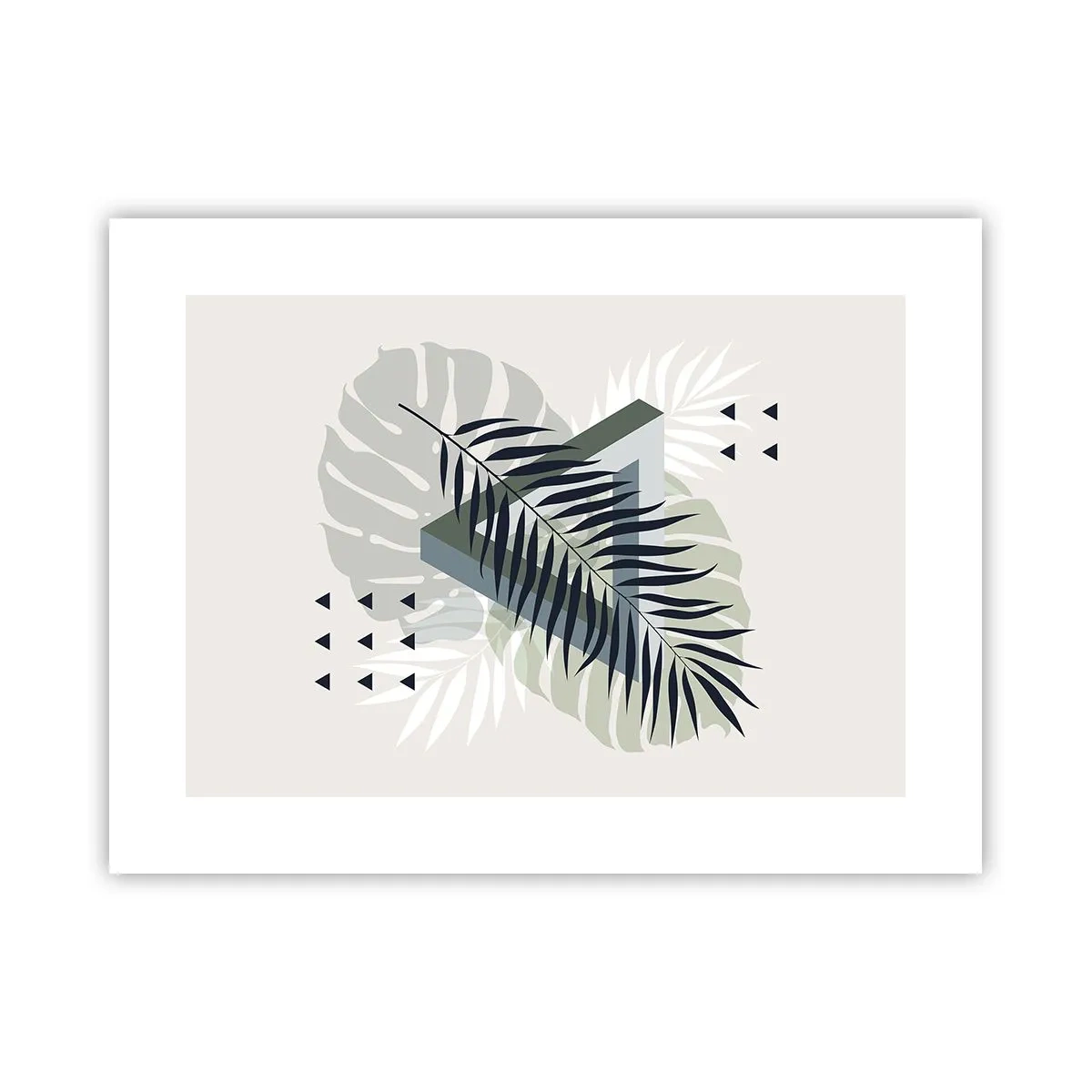 Plakát - Příroda a geometrie – dva řády? - 40x30 cm