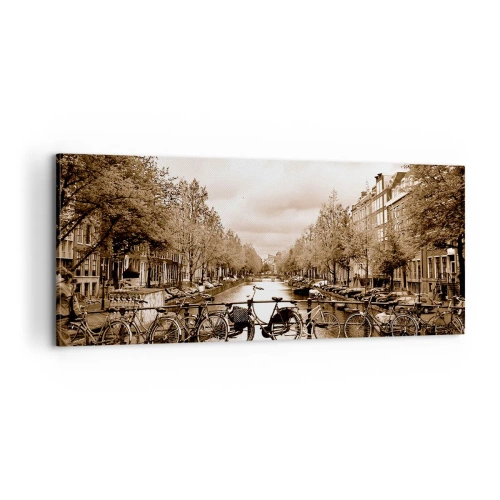 Obraz na plátně - Nizozemské klima - 100x40 cm