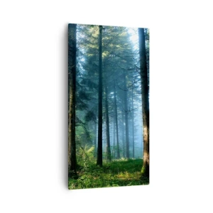 Obraz na plátně - Zářící za úsvitu - 55x100 cm