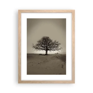 Plakát v rámu světlý dub - Odtud až na věčnost - 30x40 cm