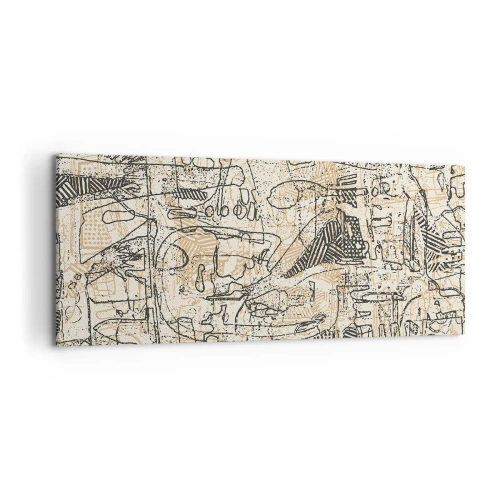 Obraz na plátně - Čeká na rozluštění - 120x50 cm