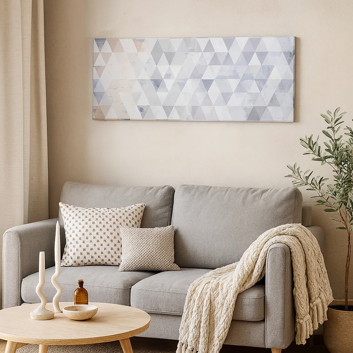 Obraz na plátně - V rytmu na tři - 30x30 cm