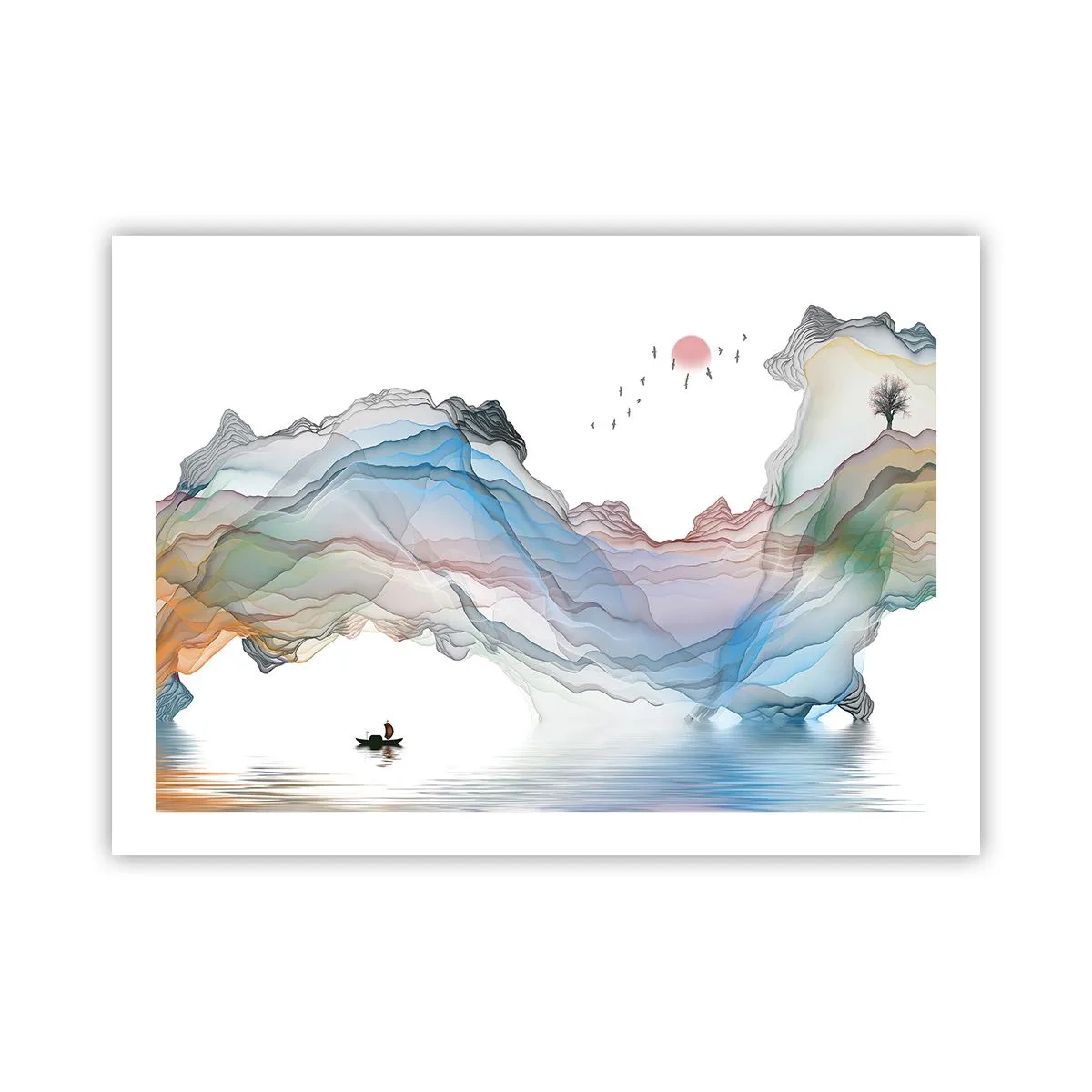 Plakát - Ke křišťálovým horám - 70x50 cm