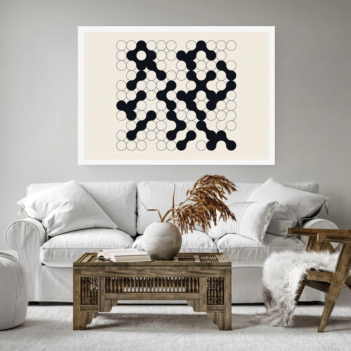 Plakát - Čínská hra – variace - 50x40 cm