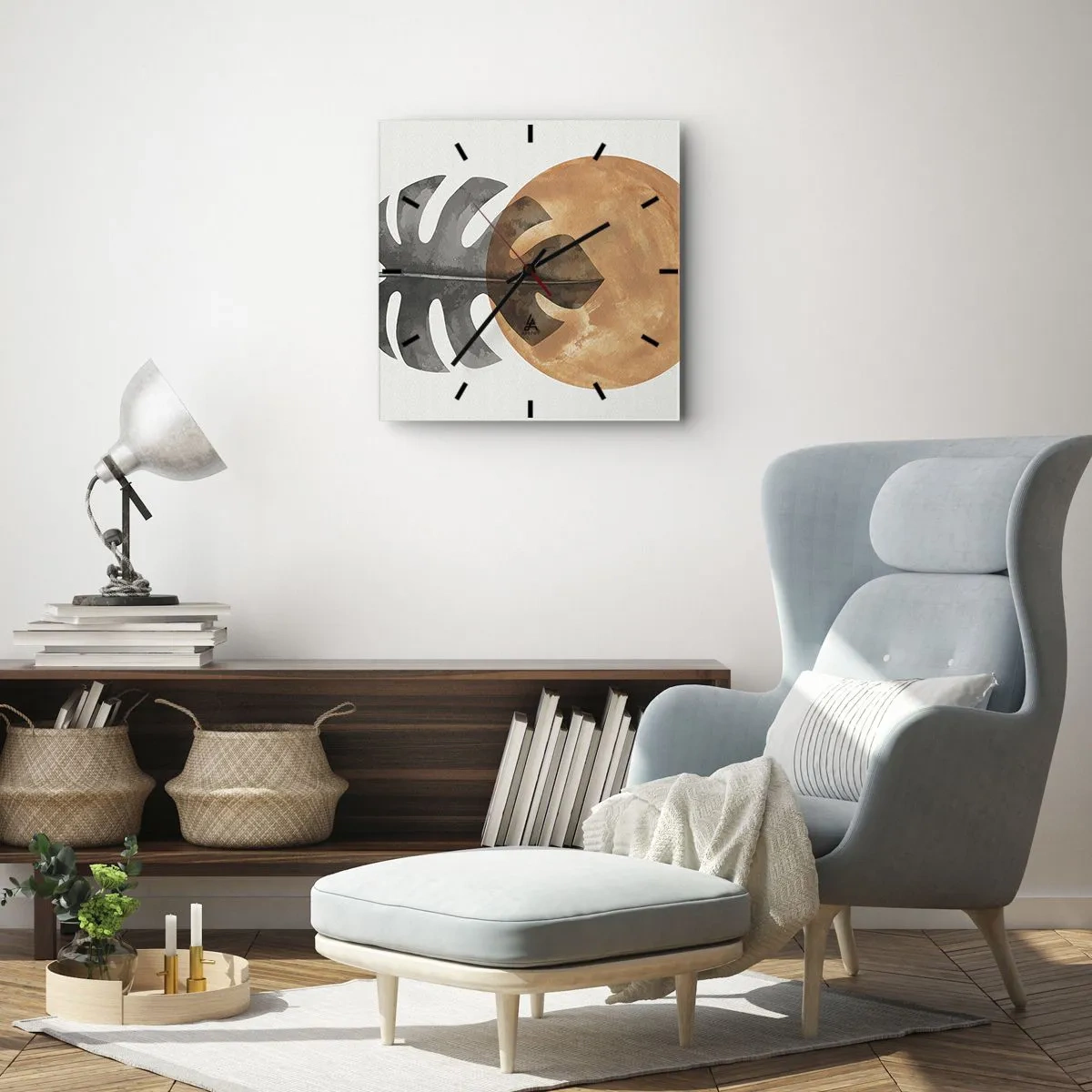 Nástěnné hodiny - Vždy slunce - 40x40 cm