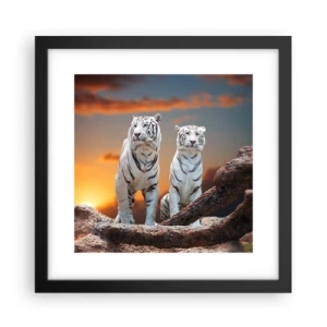 Plakát v černém rámu - Úplně jako v Narnii - 30x30 cm