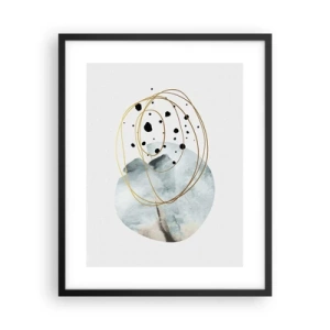 Plakát v černém rámu - V objetí prostoru - 40x50 cm