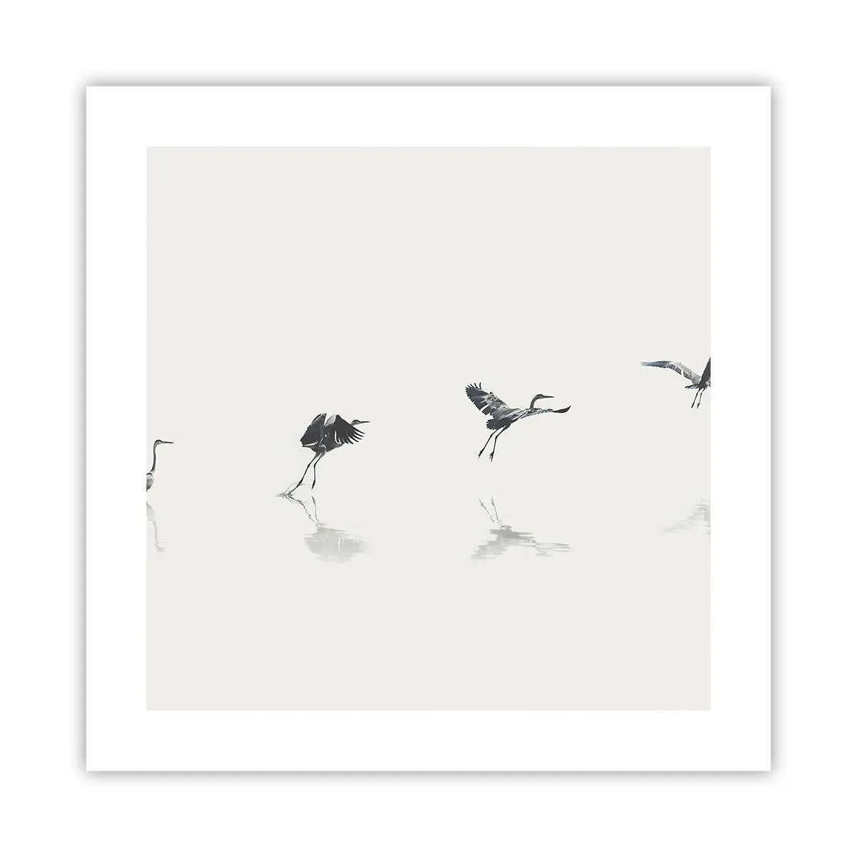 Plakát - Čtyři jednoduché kroky - 40x40 cm