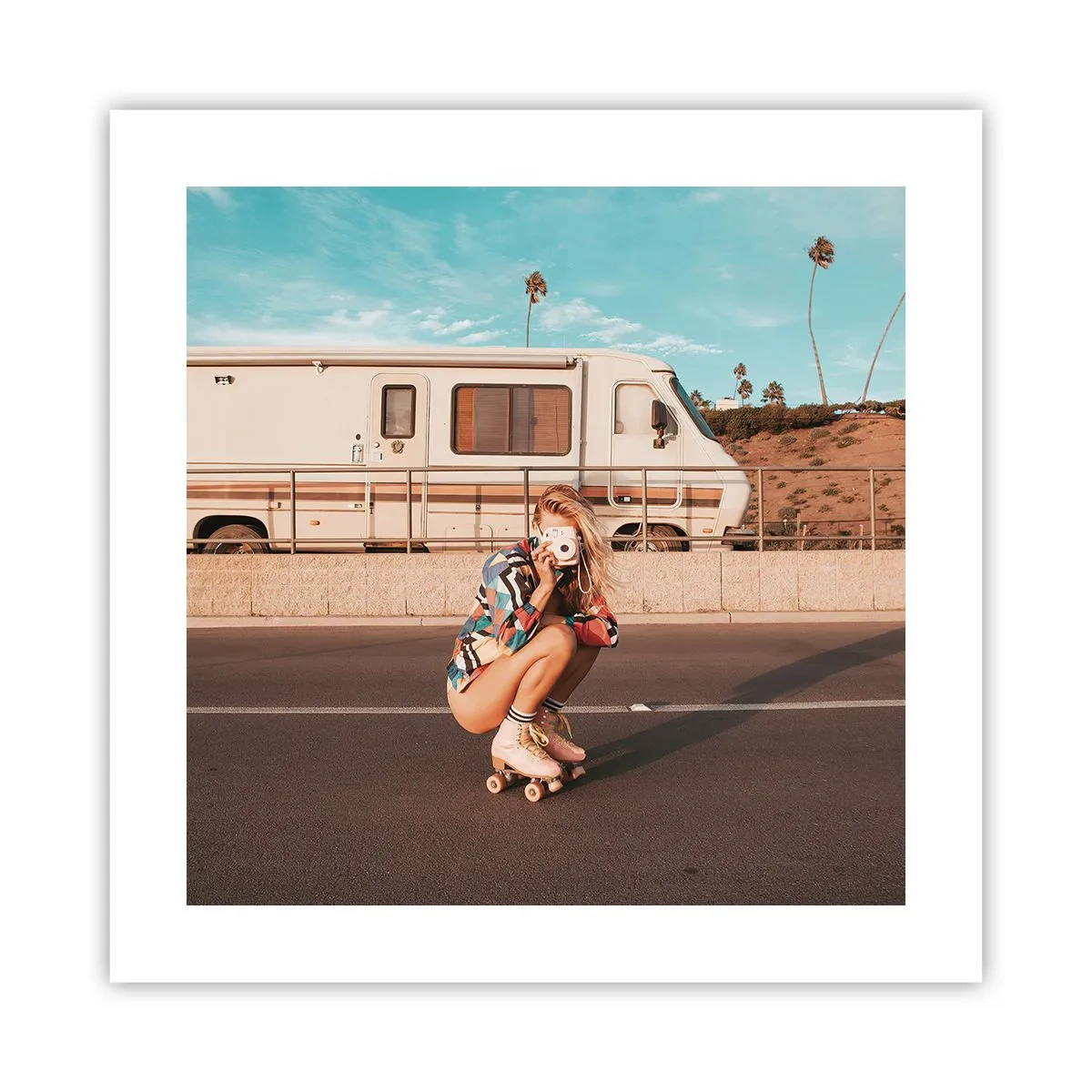 Plakát - Usmějte se! - 40x40 cm