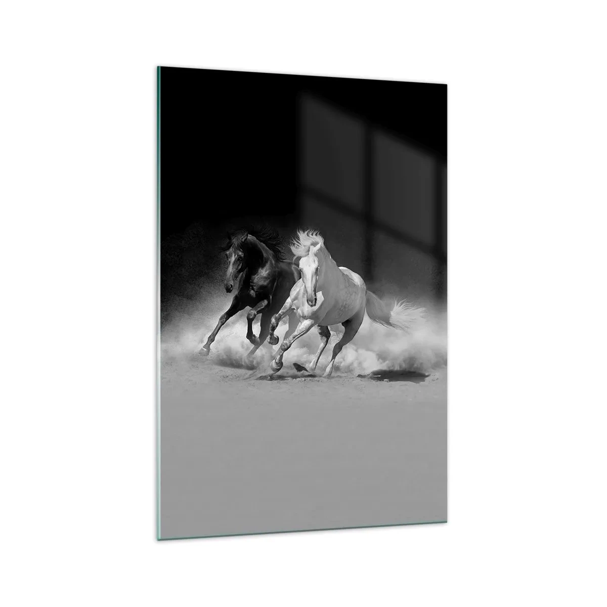 Obraz na skle - Cval svobody - 70x100 cm