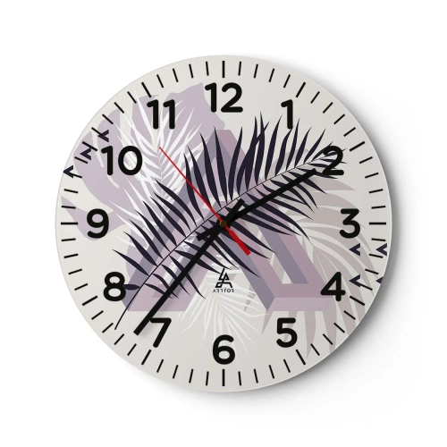 Nástěnné hodiny - Stín stínu - 30x30 cm