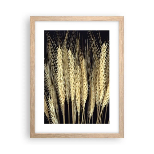 Plakát v rámu světlý dub - Rustikální magie - 30x40 cm