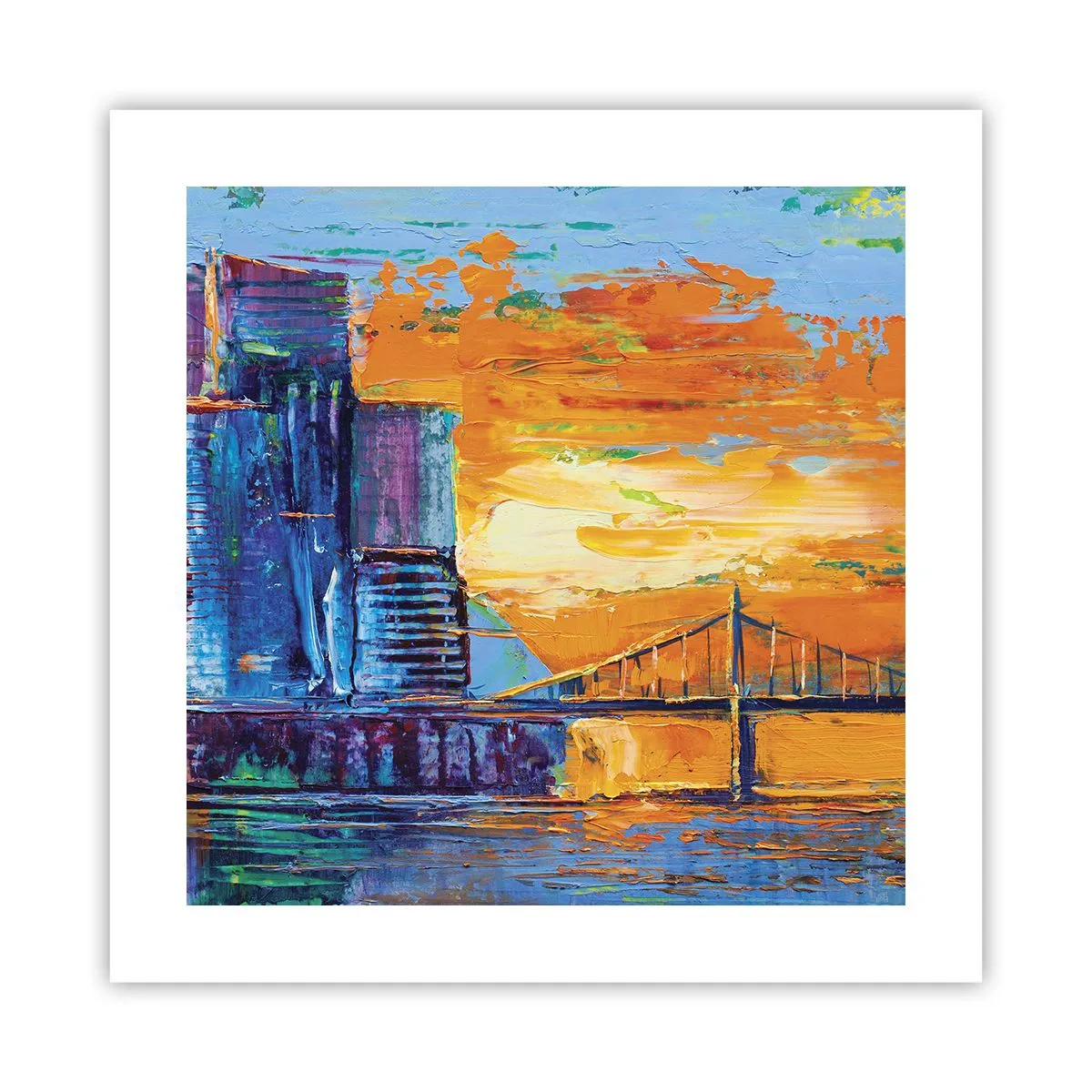 Plakát - Kultura a příroda - 40x40 cm