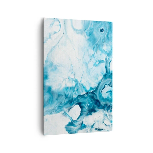 Obraz na plátně - Modrý koncert - 80x120 cm