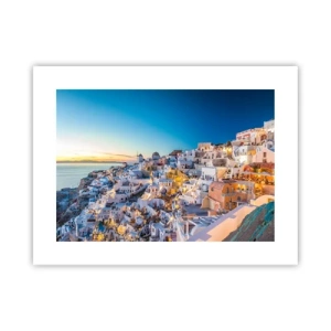 Plakát - Esence Řecka - 40x30 cm