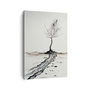 Obraz na plátně - Zimní melancholie - 50x70 cm