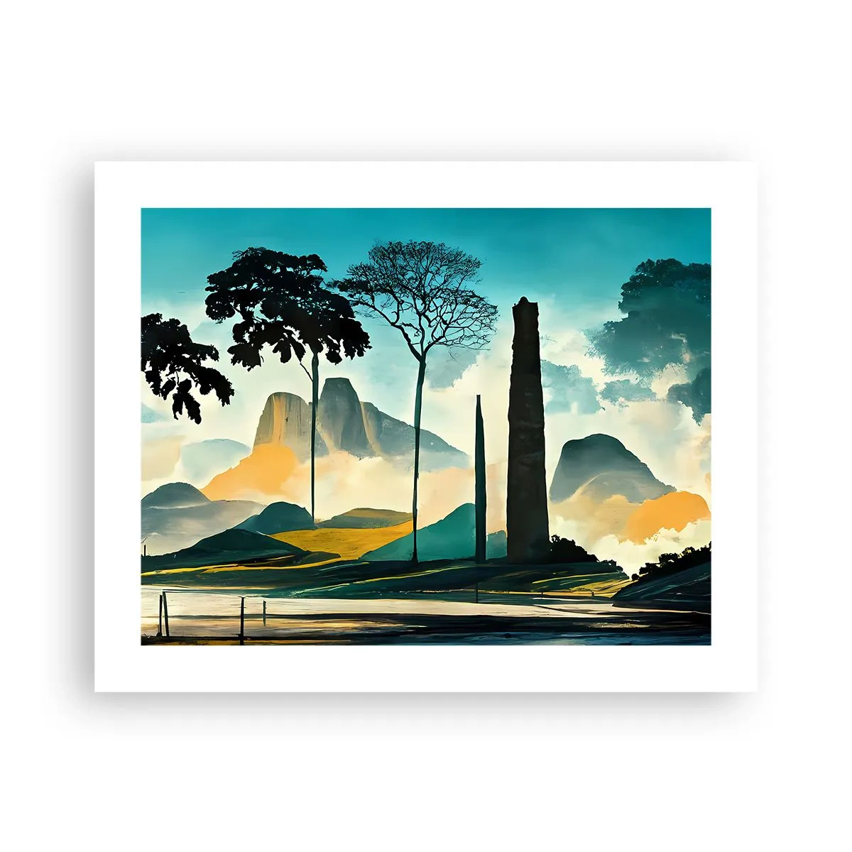 Plakát - Výš a výš - 50x40 cm