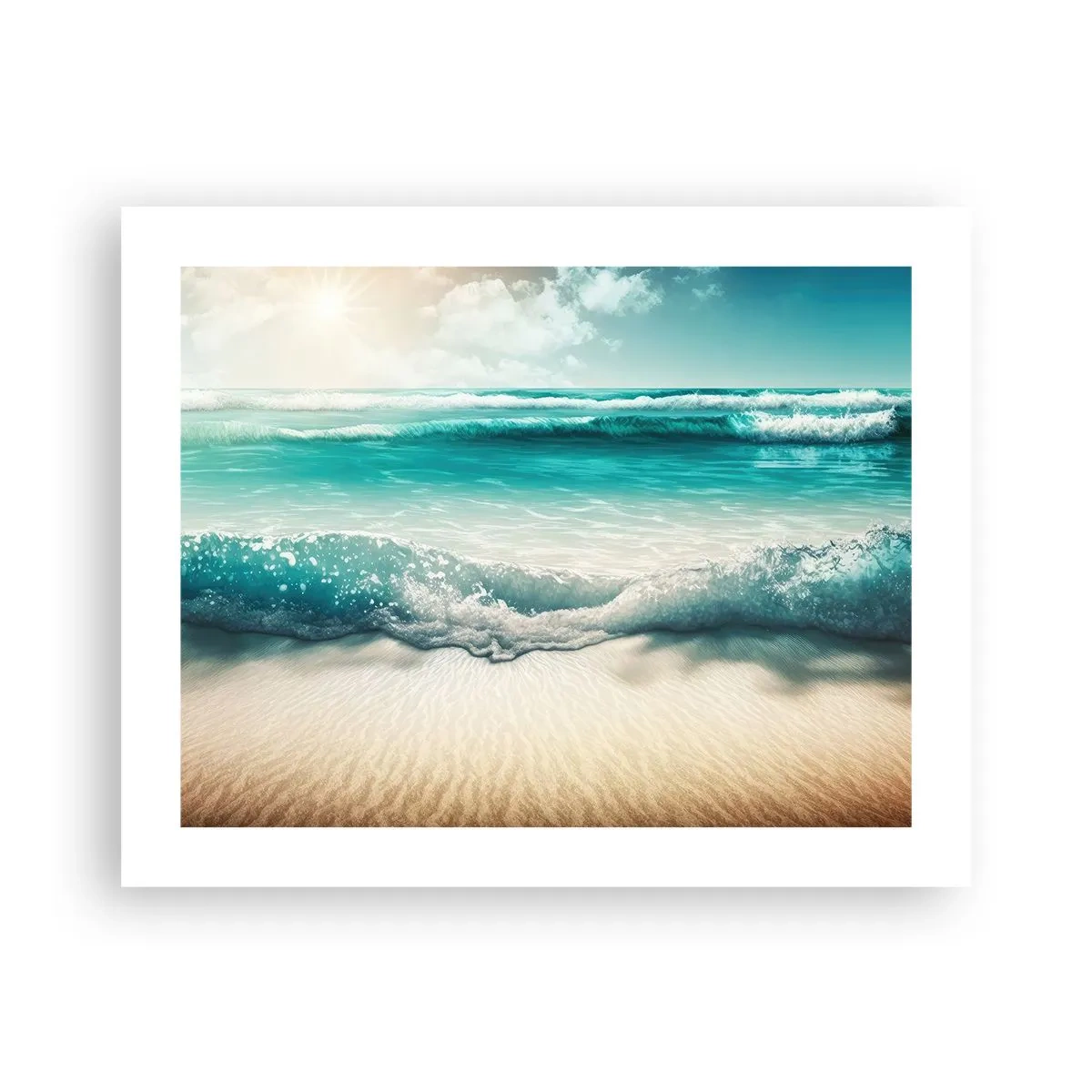 Plakát - Klid oceánu - 50x40 cm