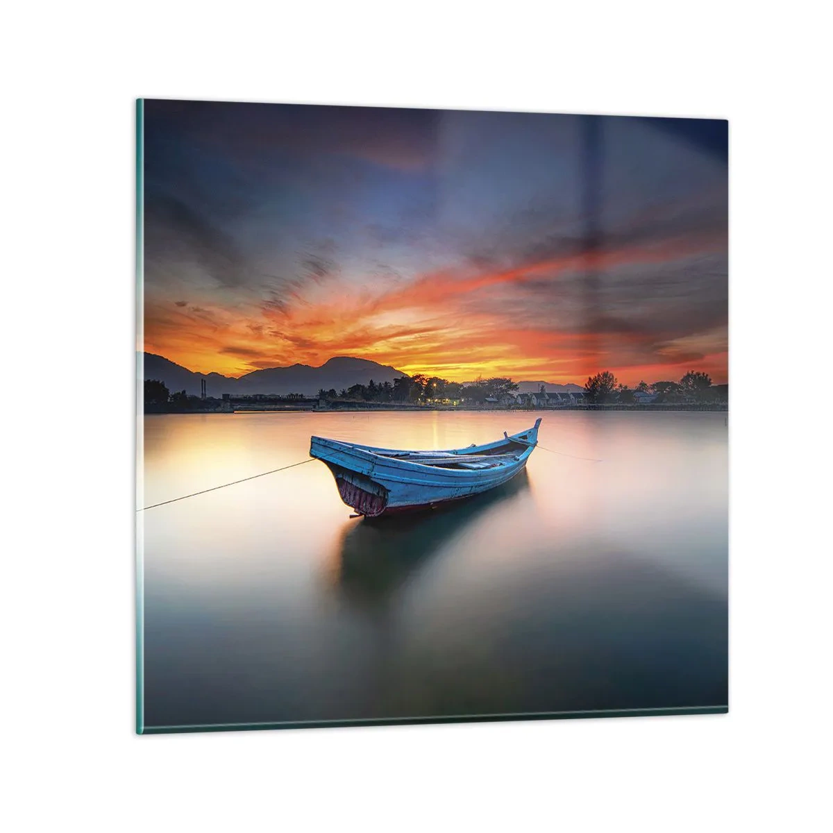 Obraz na skle - Blíží se dobrá noc - 70x70 cm