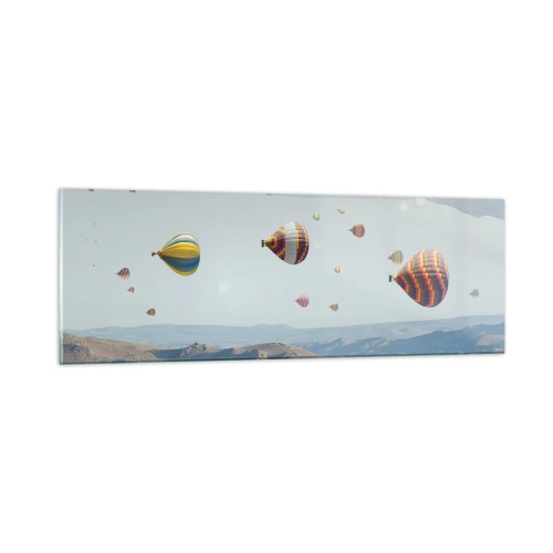 Obraz na skle - Zde je možné vše - 90x30 cm