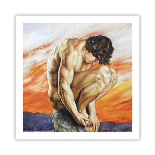 Plakát - Ponořen do sebe - 60x60 cm