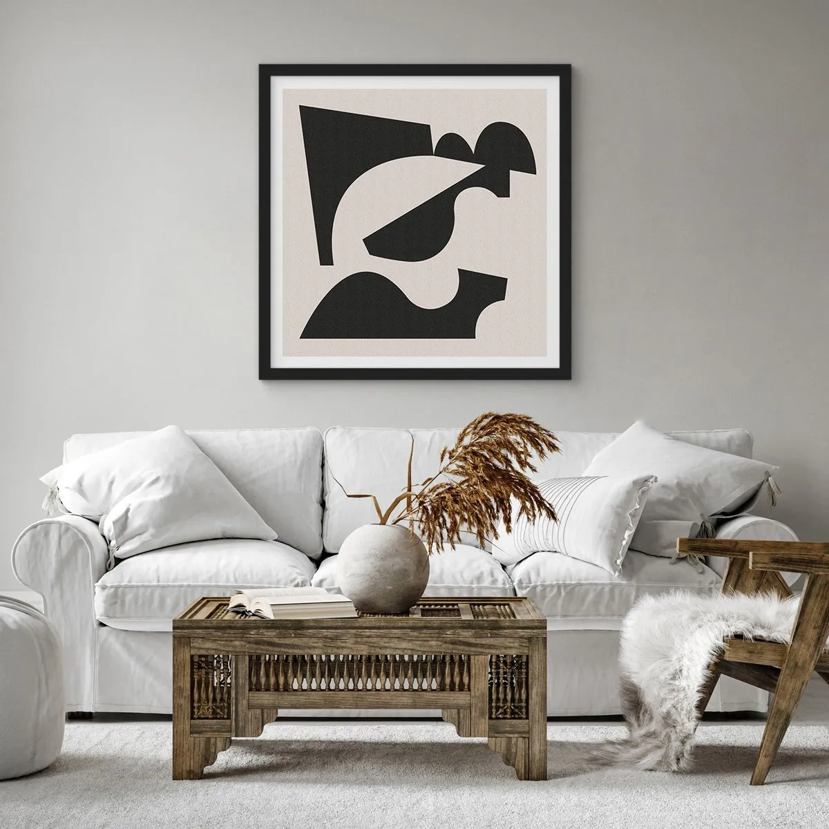 Plakát v černém rámu - K samostatnému ukládání - 50x50 cm