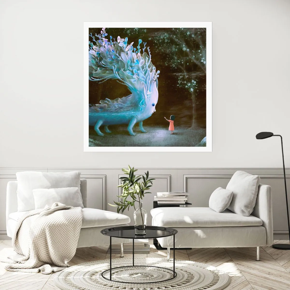 Plakát - Fantastické setkání - 60x60 cm