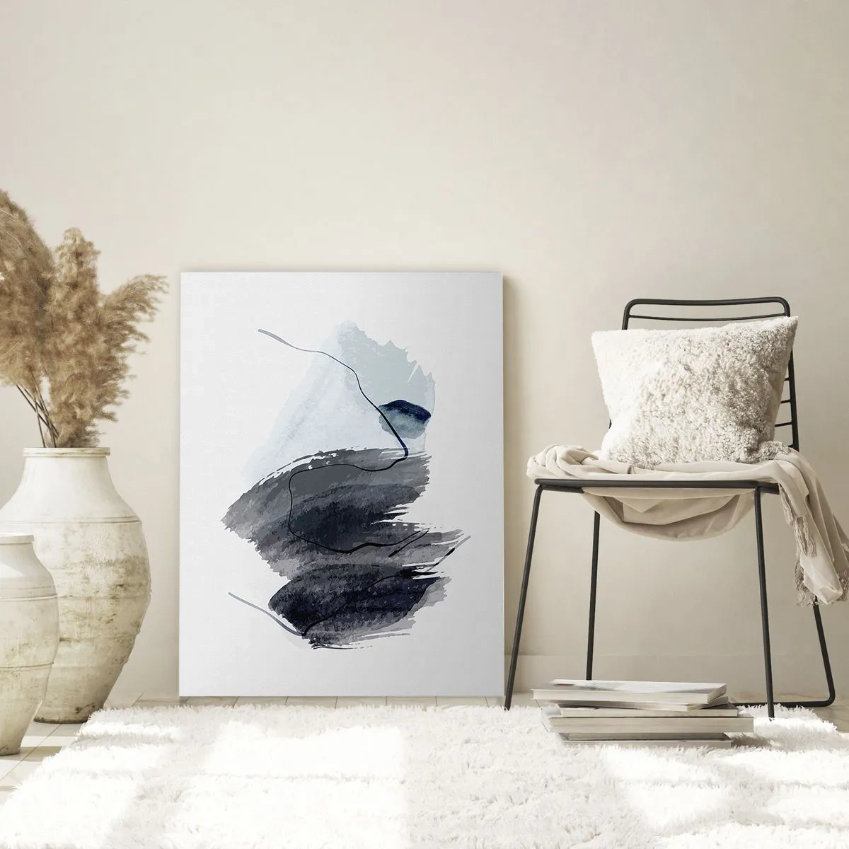 Obraz na skle - Intenzita a pohyb - 50x70 cm