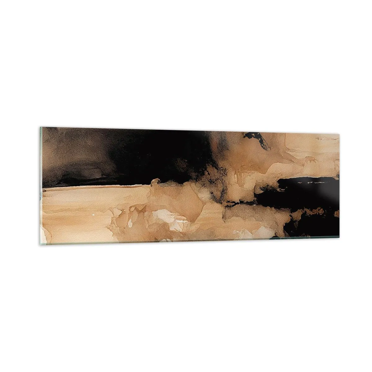 Obraz na skle - Poutavá abstrakce - 90x30 cm