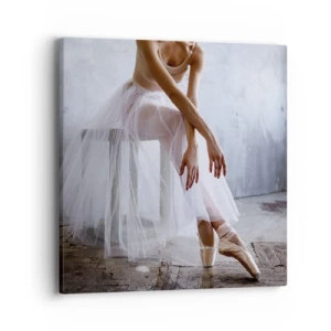 Obraz na plátně - Než se rozsvítí světla rampy - 40x40 cm