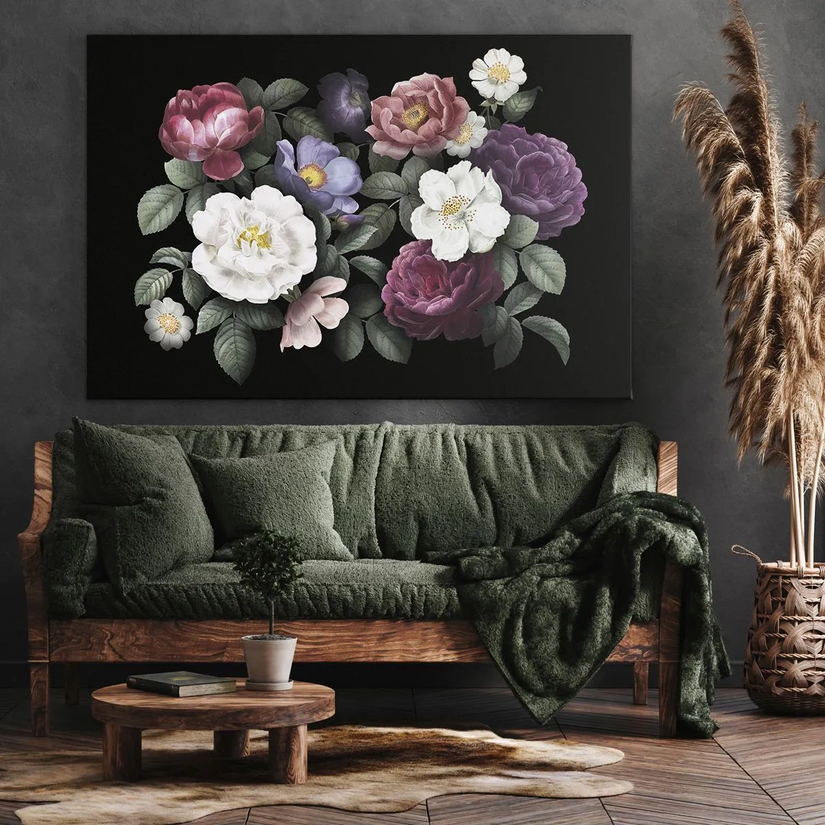 Obraz na plátně - Z anglické zahrady - 70x50 cm