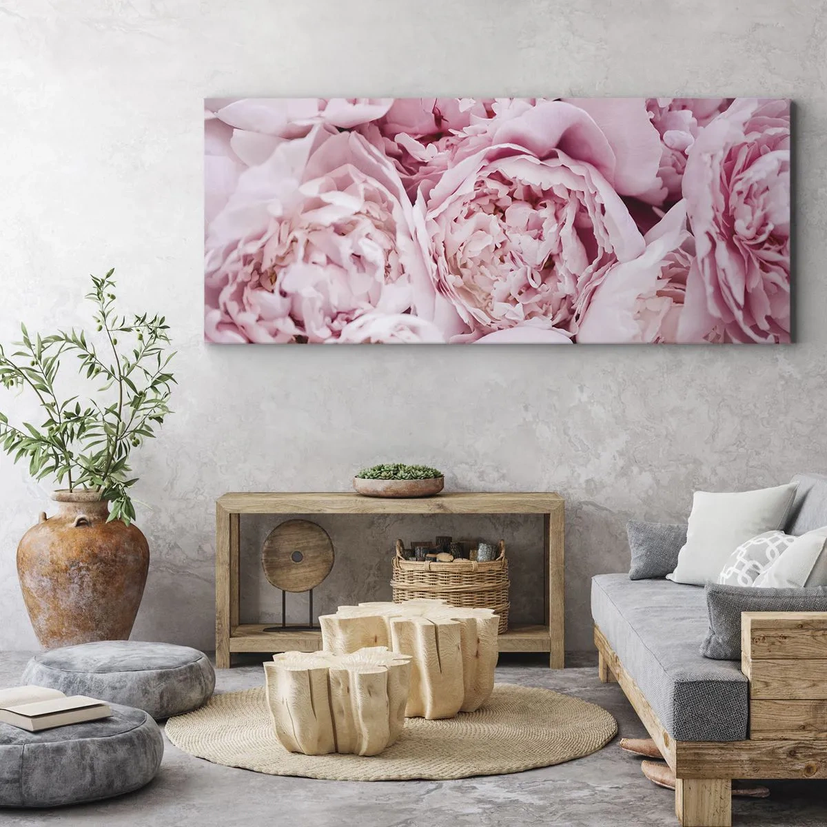 Obraz na plátně - Přitulené a voňavé - 100x40 cm