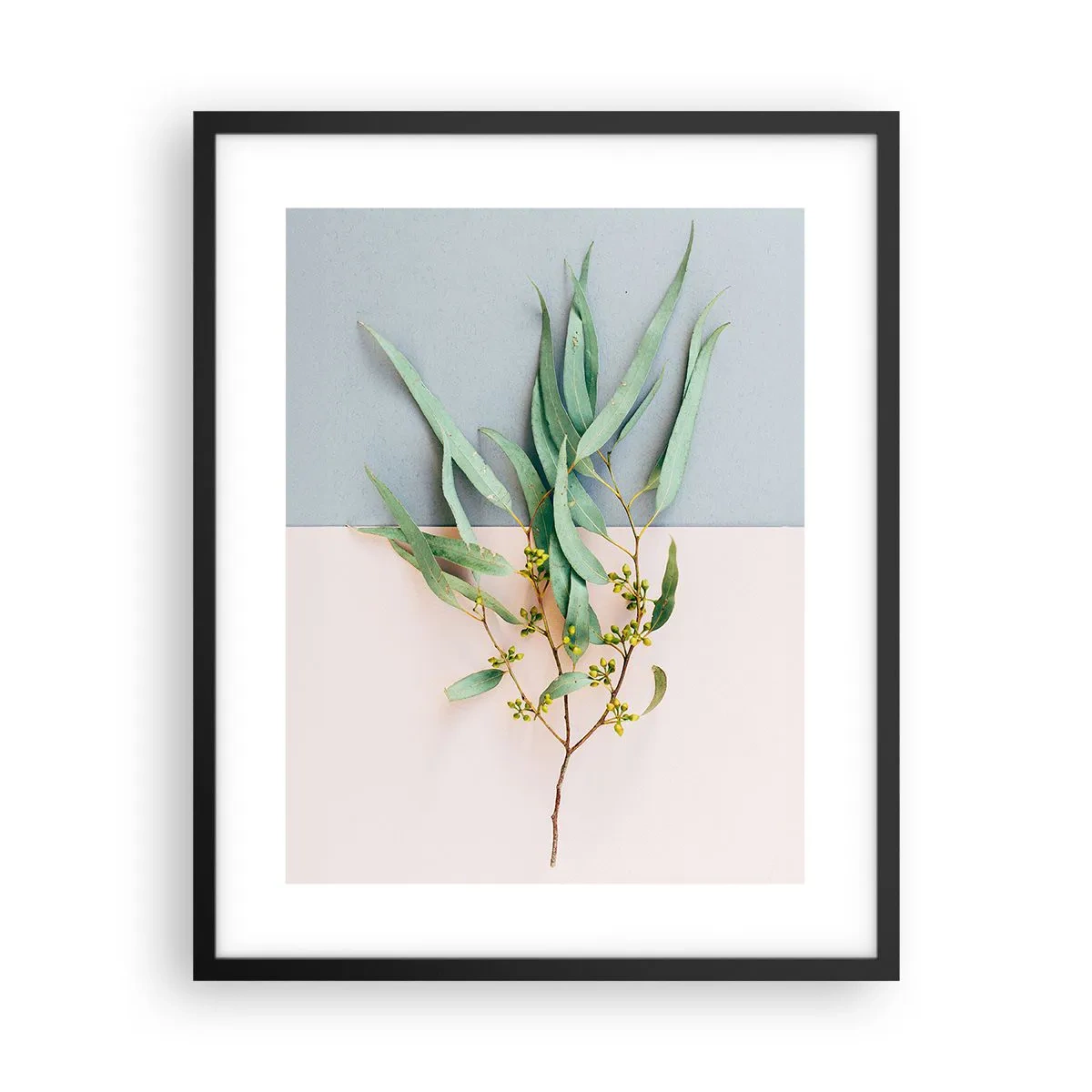 Plakát v černém rámu - Pastelová jemnost - 40x50 cm