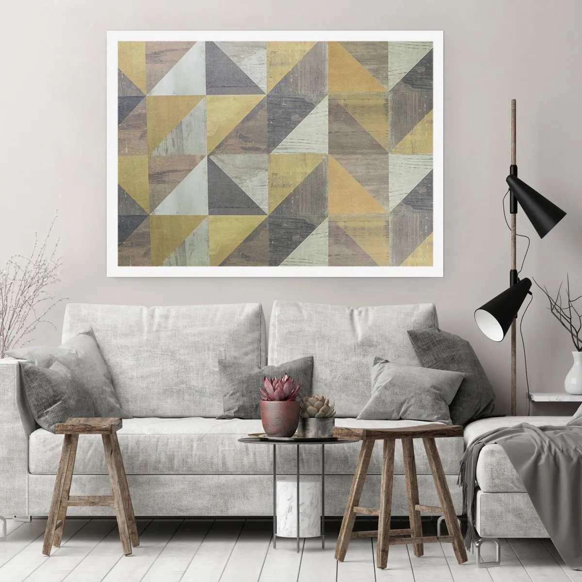 Plakát - V úhlu trojúhelníku - 40x30 cm
