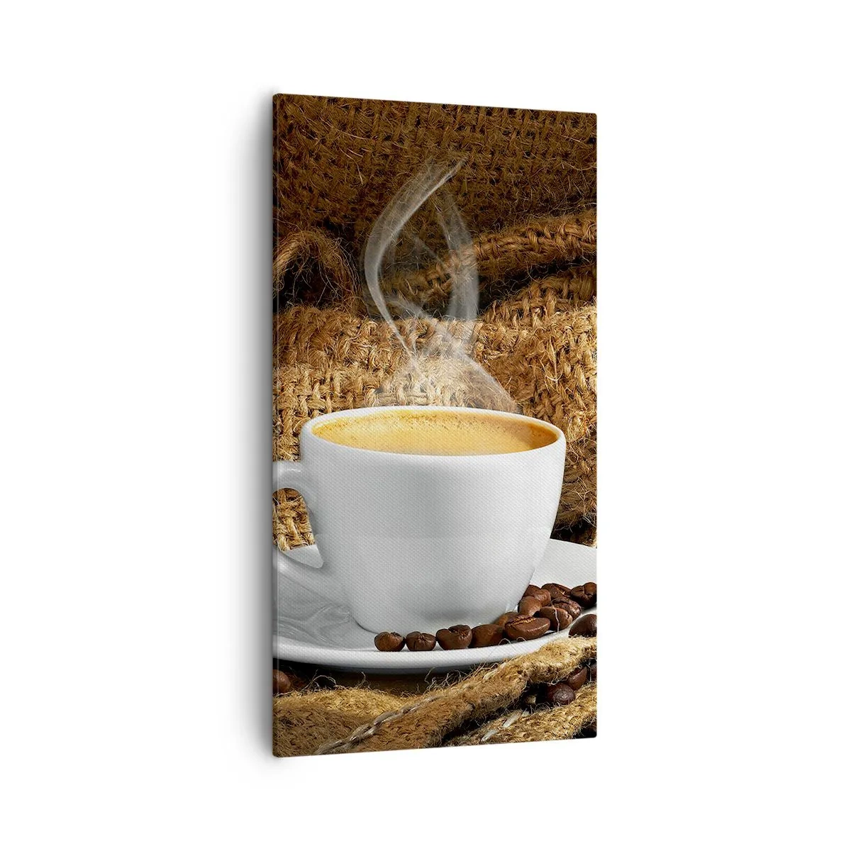 Obraz na plátně - Vůně moka a hustota medové tekutiny - 55x100 cm