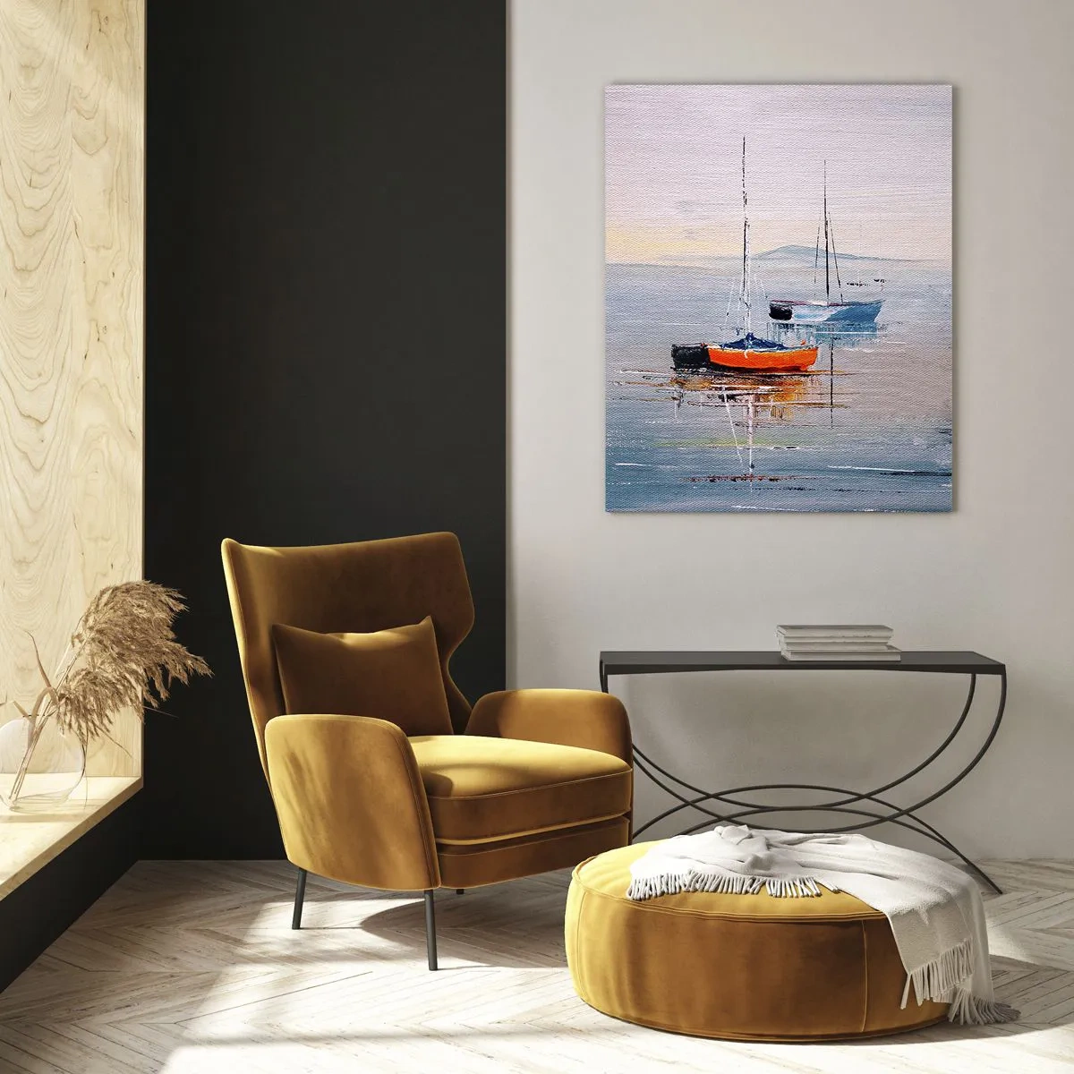 Obraz na skle - Zasloužený odpočinek - 50x70 cm