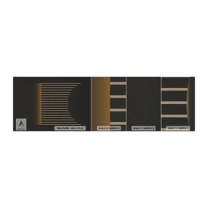 Vzor Fototapety Premium Sand - Prozkoumat temnotu - Abstrakce, Kus, Kresba tužkou - 100x30 cm