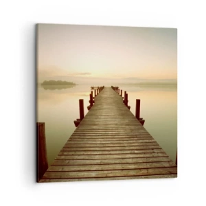 Obraz na plátně - Rozbřesk, svítání, světlo - 50x50 cm