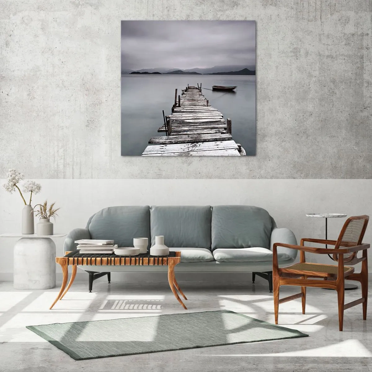 Obraz na skle - Zítra můžeš vyrazit - 60x60 cm