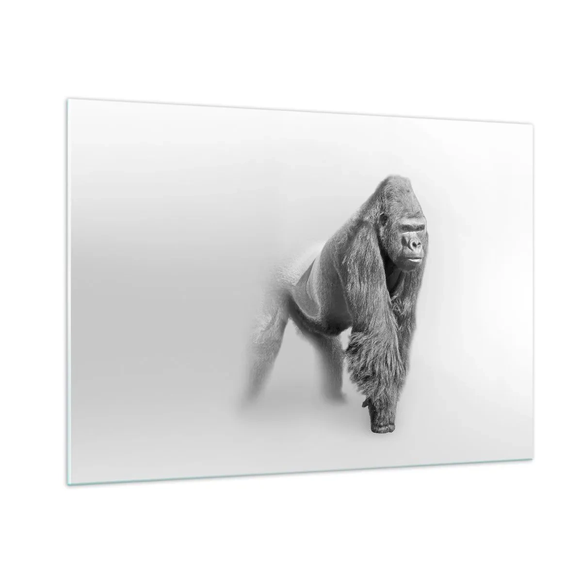 Obraz na skle - Jistý si svojí silou - 100x70 cm