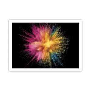 Plakát - Zrození barev  - 100x70 cm