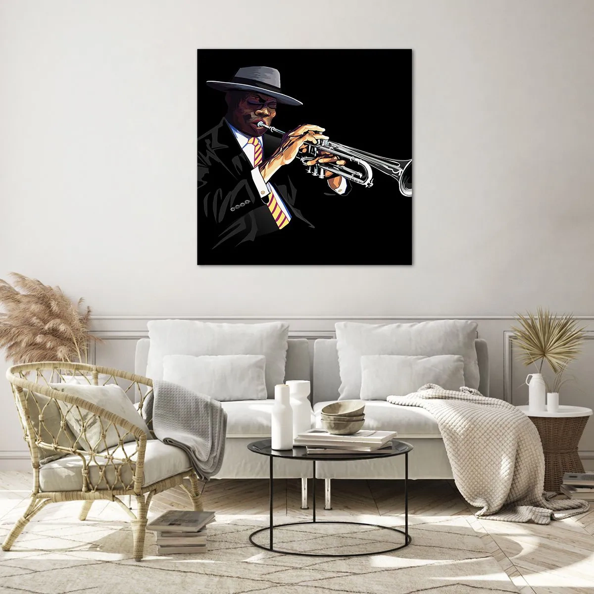 Obraz na skle - Kouzlo staré školy - 40x40 cm